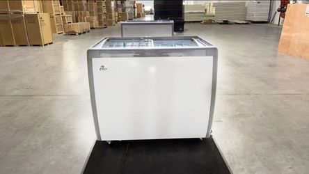 NSF 40 ins Ice Cream Glass Freezer Dipping Cabinet RI-260DC