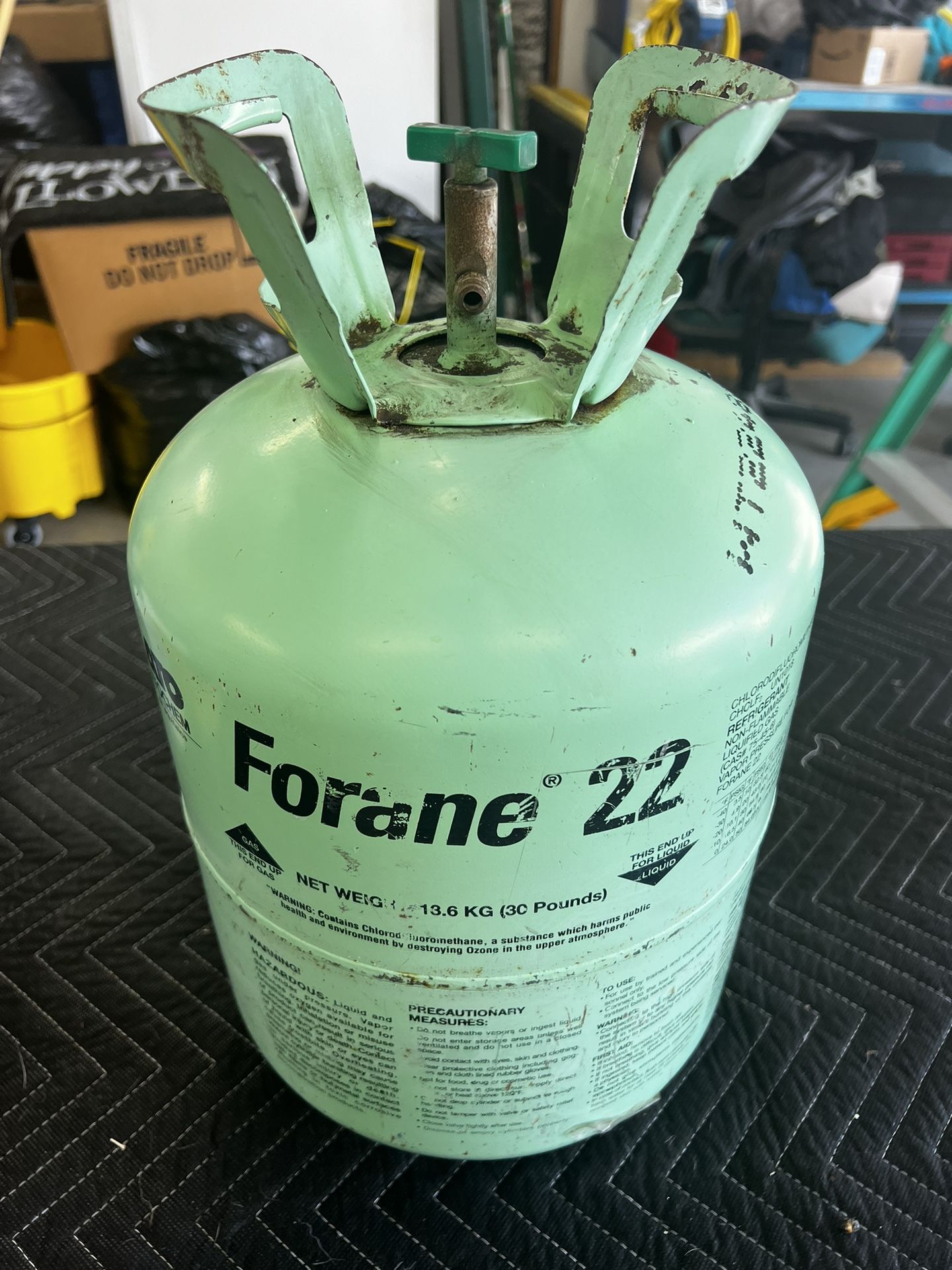 Forane R22 Refrigerant Tank for Sale in Fontana, CA OfferUp