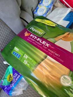 Free pack of Women's Depends