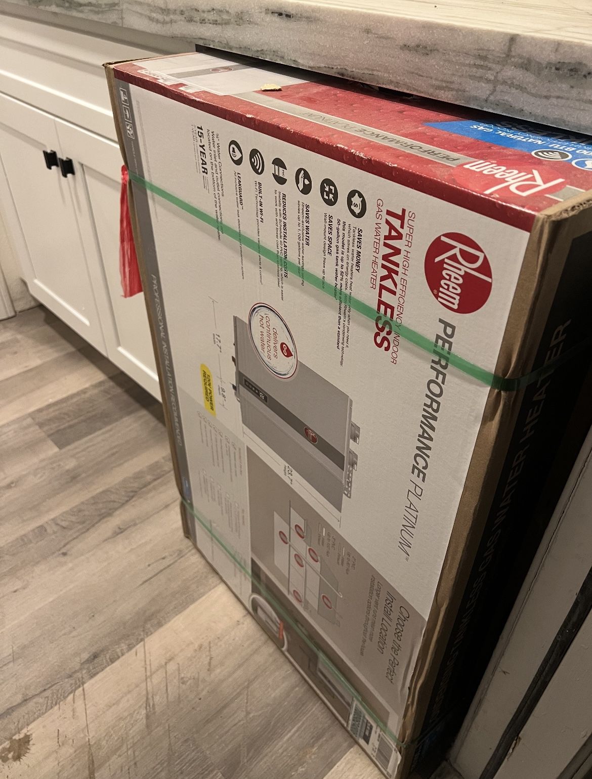 NEW RHEEM Tankless Gas Water Heater