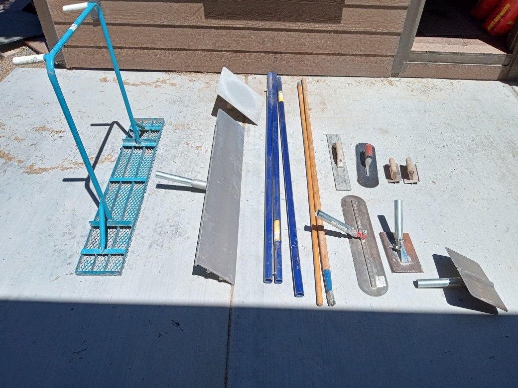 Concrete Finishing Tools for Sale in Show Low, AZ OfferUp