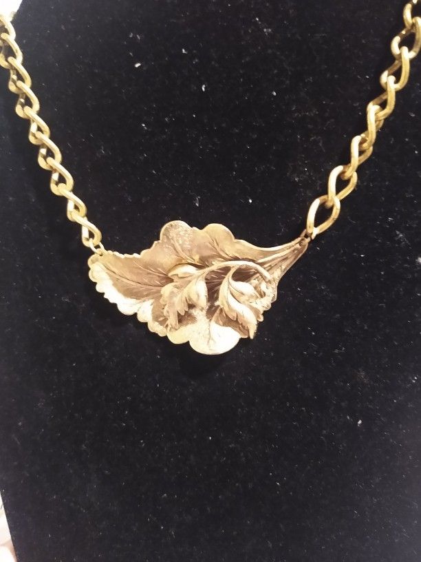 Gold Necklace And Gold Bracelet