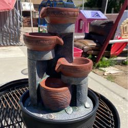 Brand New, Big, Medium Size Pot Water Fountain