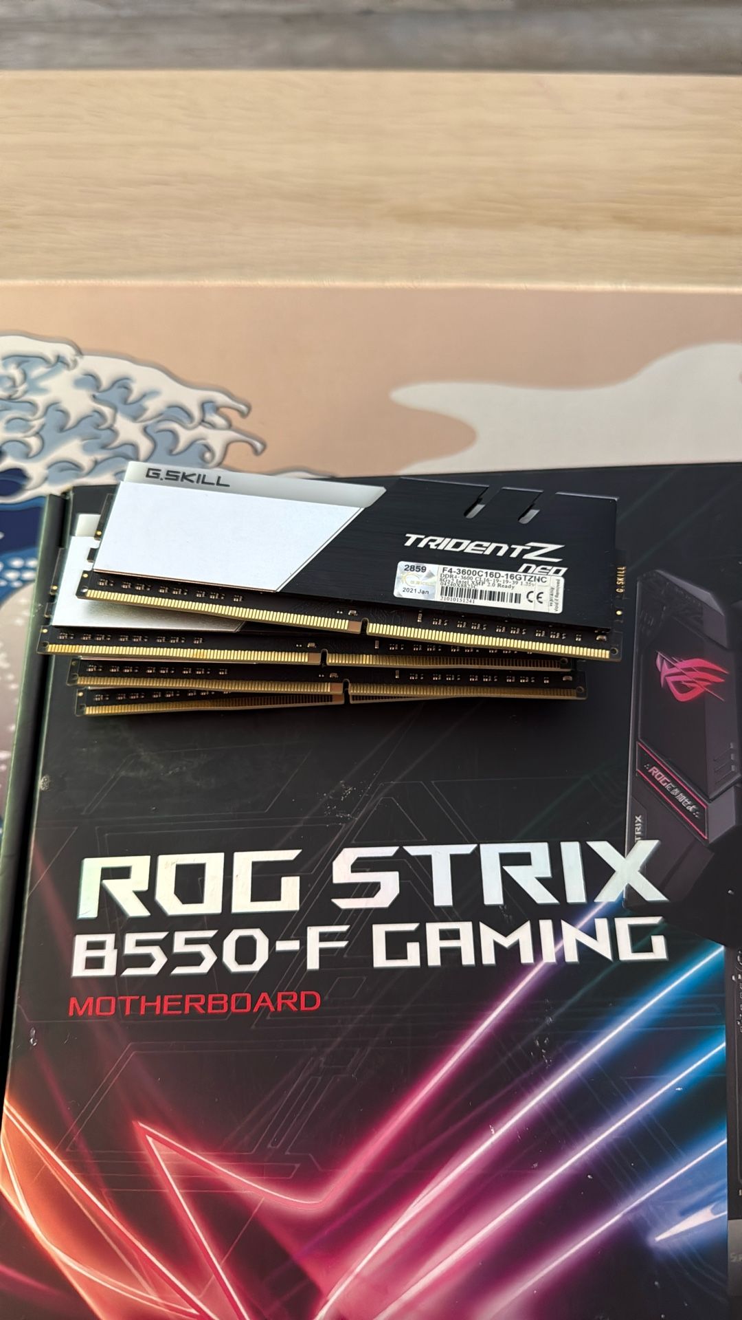 Gskill DDR4 Ram 32gb 4x8 Trident Z Neo