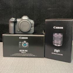 Canon EOS R6 Mark II Mirrorless With RF 28-70mm f/2.8 IS STM Lens