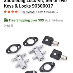 Harley-Davidson® Universal Saddlebag Lock Kit