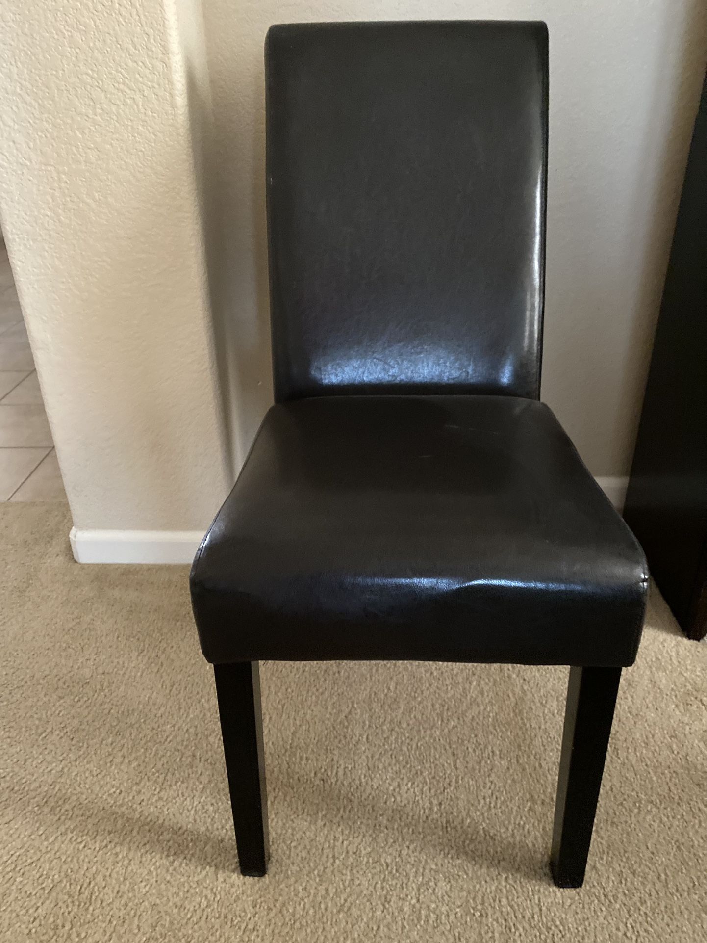 Free One Brown Faux Leather Chair