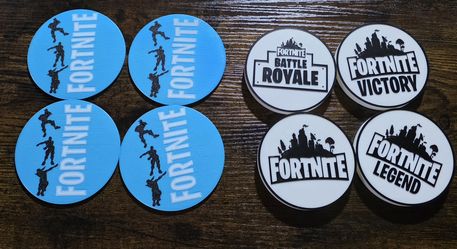 Fortnite Inspired Coasters