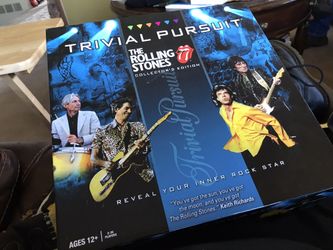 * Trivial Pursuit Rolling Stones Collector’s Edition MAKE OFFER *