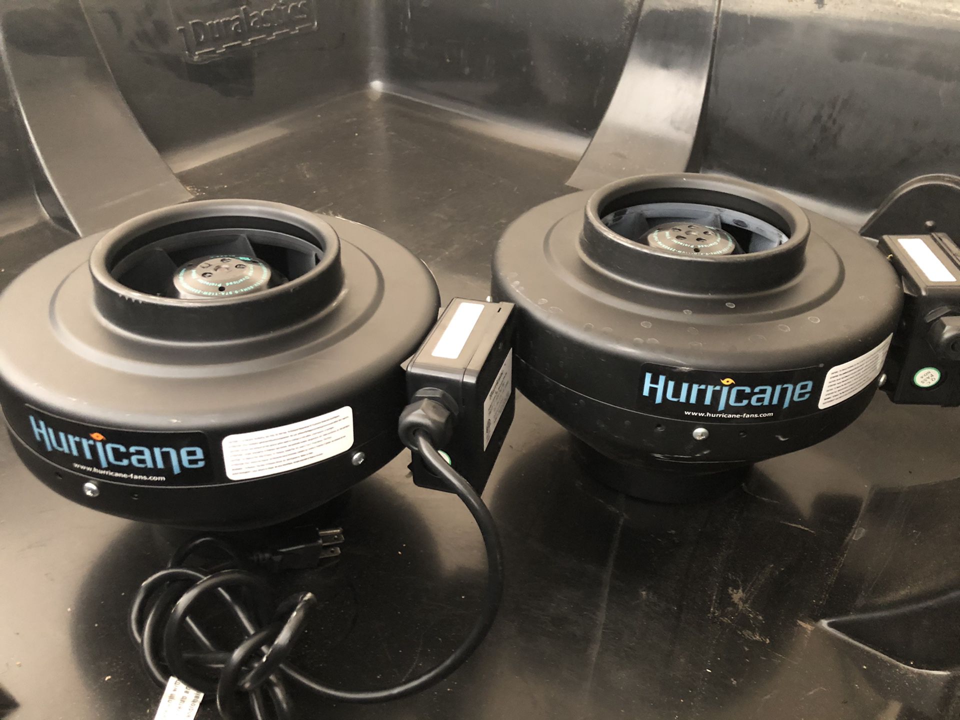 Hurricane 6 inch inline duct fan