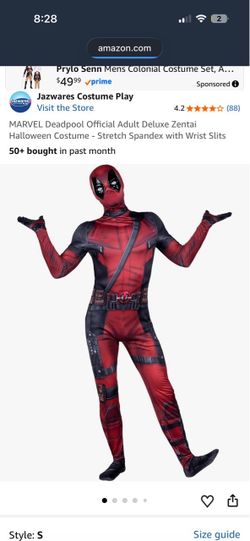 Deadpool Men’s Costume