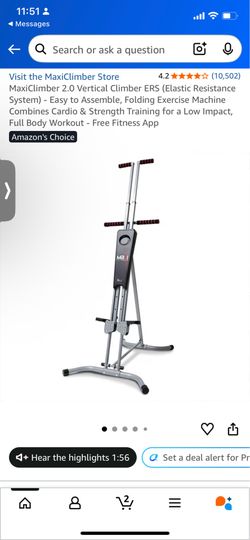 MaxiClimber vertical climber