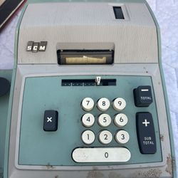 Vintage Smith Corona Adding Machine