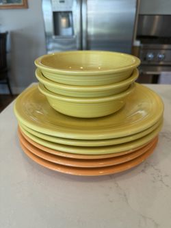 Fiestaware Plates And Bowls
