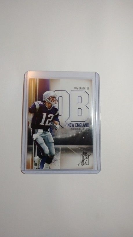 Tom Brady Football Card