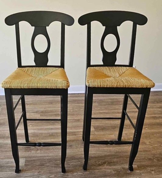 Wood Bar Stool Set