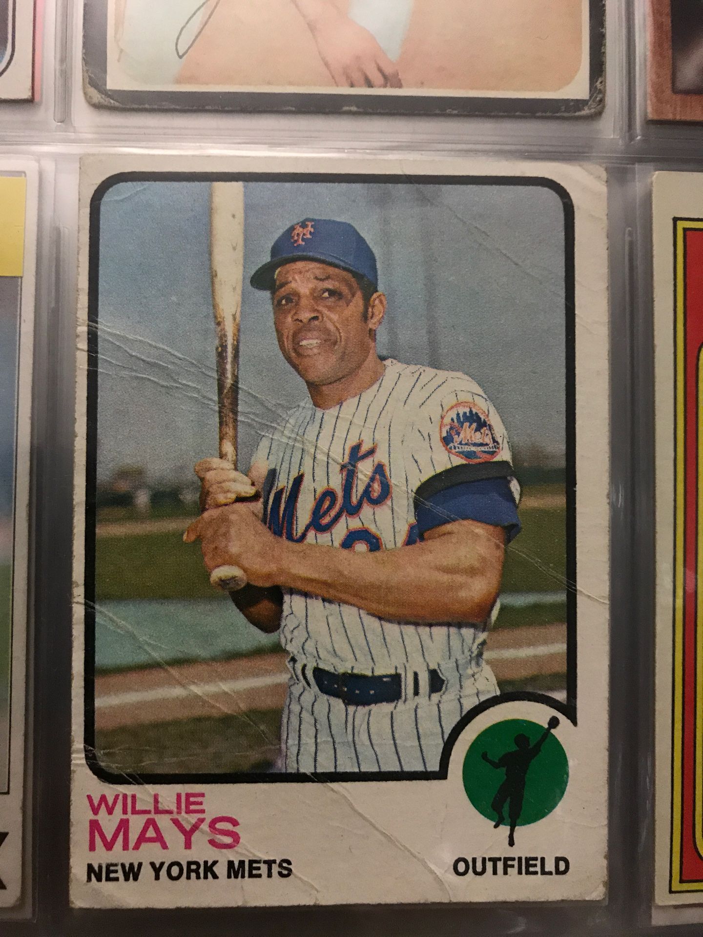 Willie Mays Baseball Card