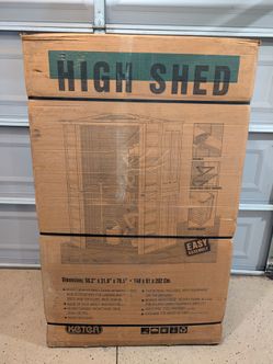 Brand New Keter Resin Shed