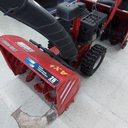 Troybilt Gas Powered Snow Blower