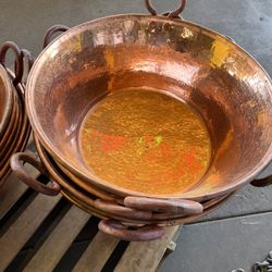 29” Copper Cazo! Heavy Copper Kettle