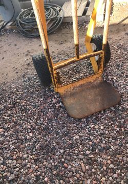 Heavy duty rock cart