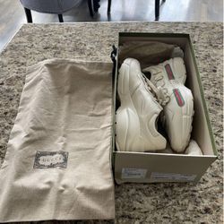 GUCCI RHYTON SNEAKERS SIZE 9