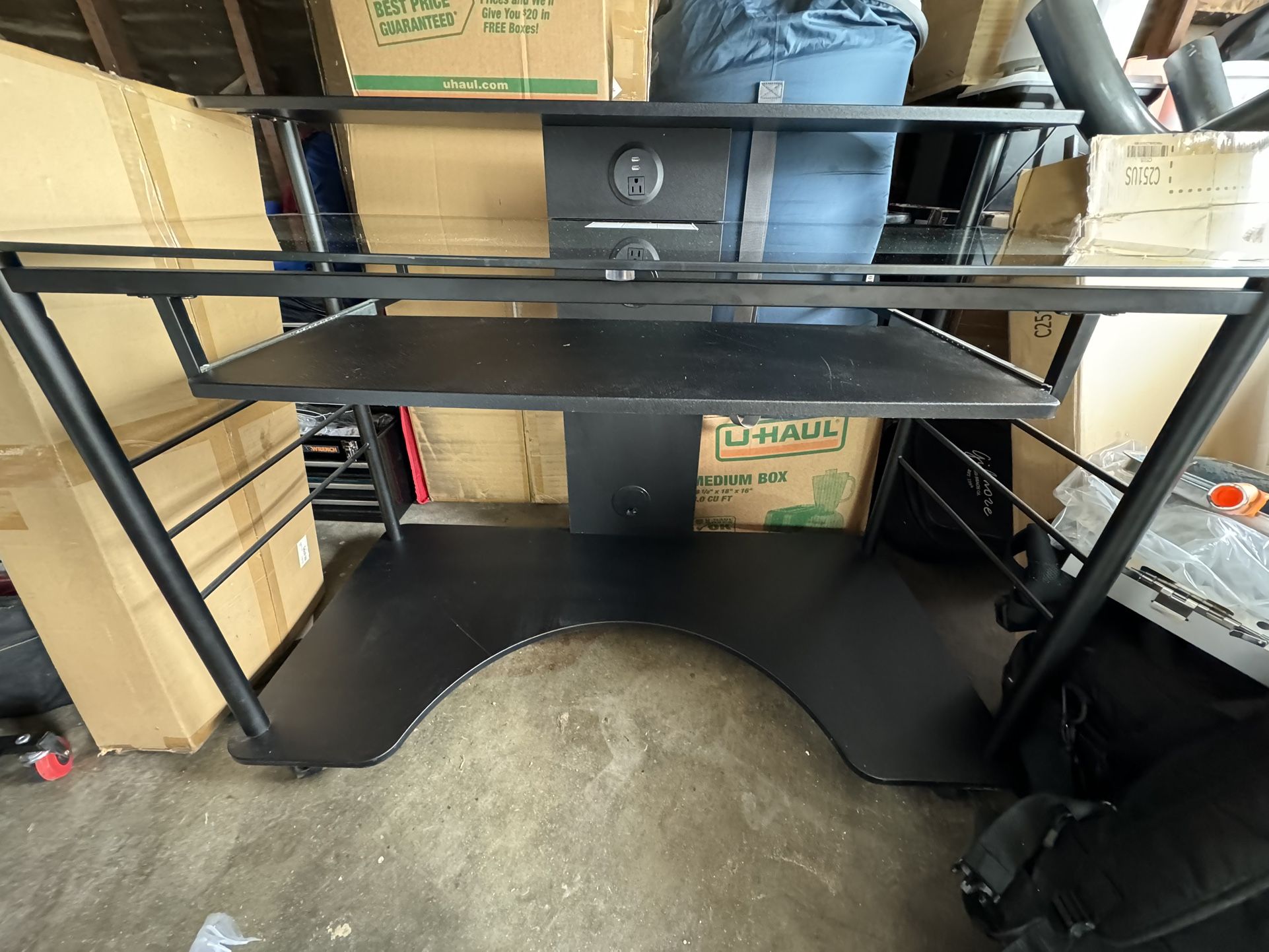 Glass Work Desk