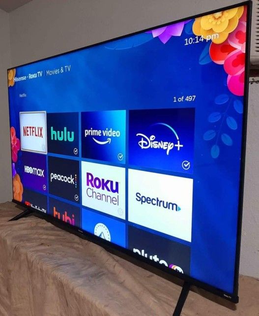 📺SMART TV HISENSE 65" 4K LED HDR FULL UHD 2160p📺 ( NEGOTIABLE ) 📺FREE DELIVERY 📺