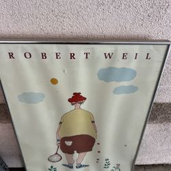 ROBERT WEIL WIMBLEDON 1982 PRINT