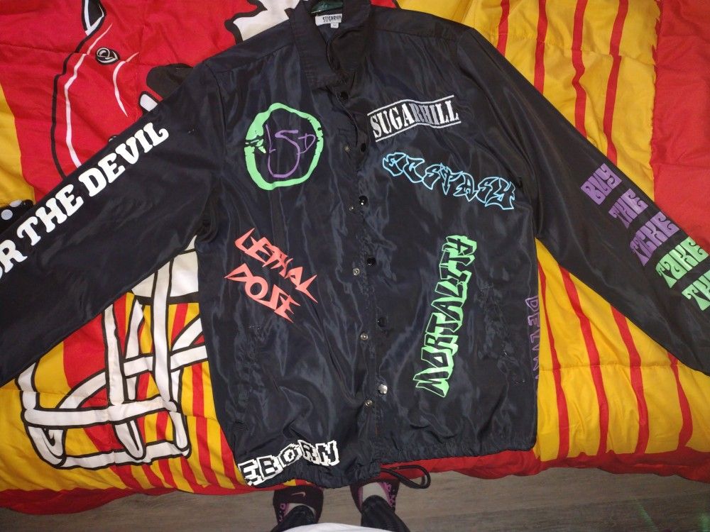 Sugar Hill Track Jacket Sz m