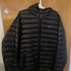 Black Calvin Klein Puffer