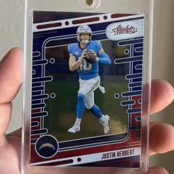 Panini Absolute Football Los Angeles Chargers Justin Herbert 