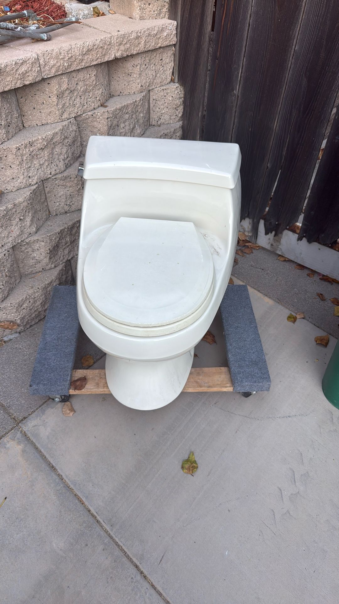 Free Kohler  Low Profile Toilet in Almond