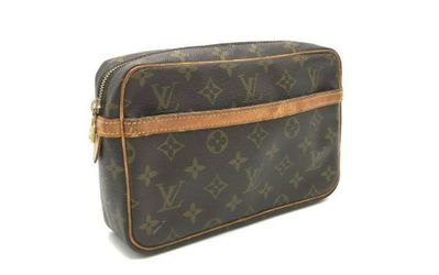 Louis Vuitton Authentic Monogram Compiegne 23 M51847 Clutch Bag 11599