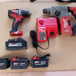 Milwaukee Tools/Batteries/Drills