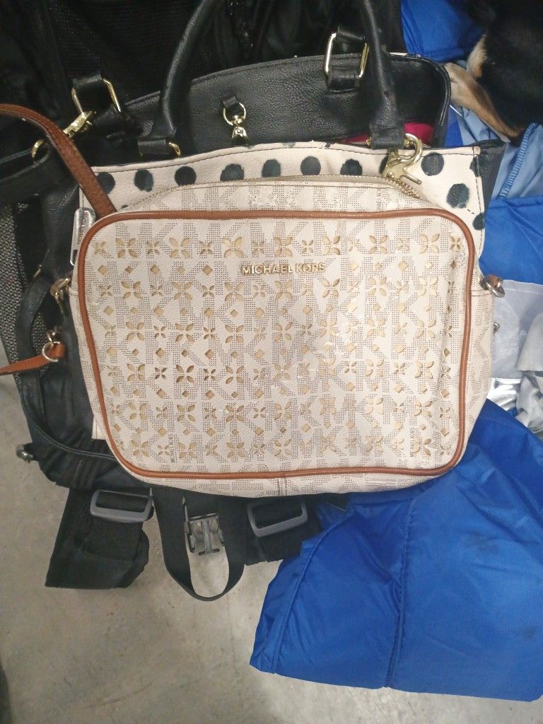 Michael Kors With Gold Cut Out