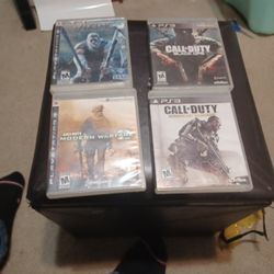 Ps3 Call Of duty Games And Viking Battle For Asgard