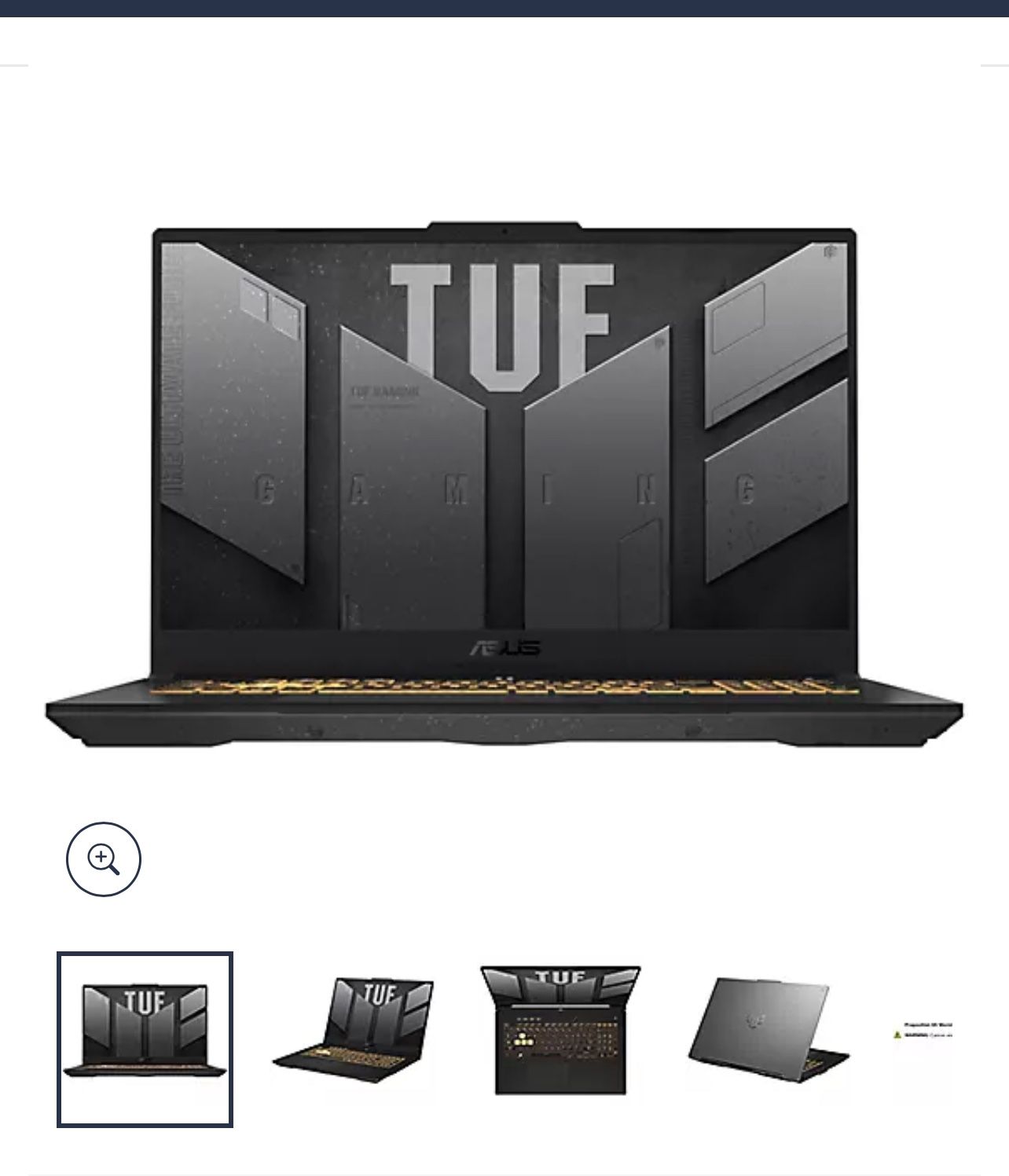 ASUS 17.3" TUF Gaming F17 Laptop i5 16GB 512GB