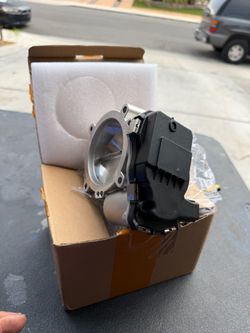 Throttle Body Assembly with Electronic Actuator