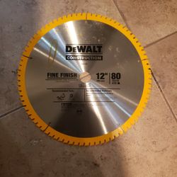 Dewalt 12 Inch 80T Blade