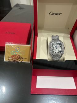 Moissanite watch