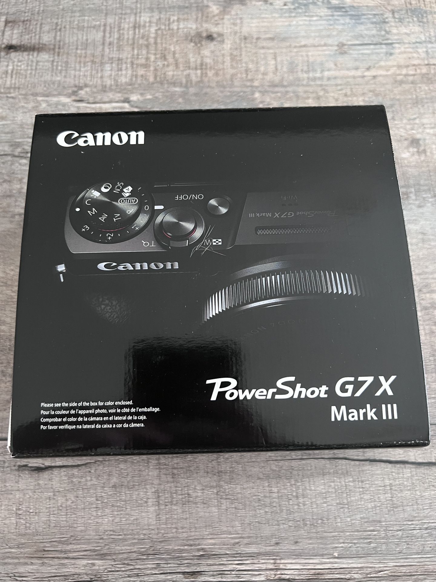 Canon G7x Mark iii
