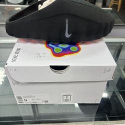 Nike Mind 001 Slides Black Men Size 9