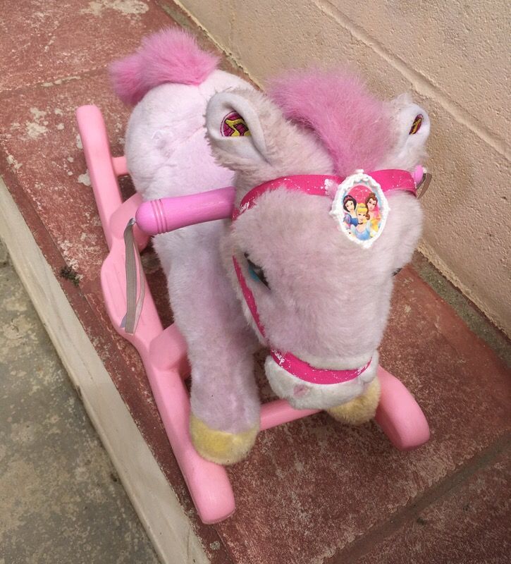 Disney Princess Rocking Horse with Music & Horse Sounds