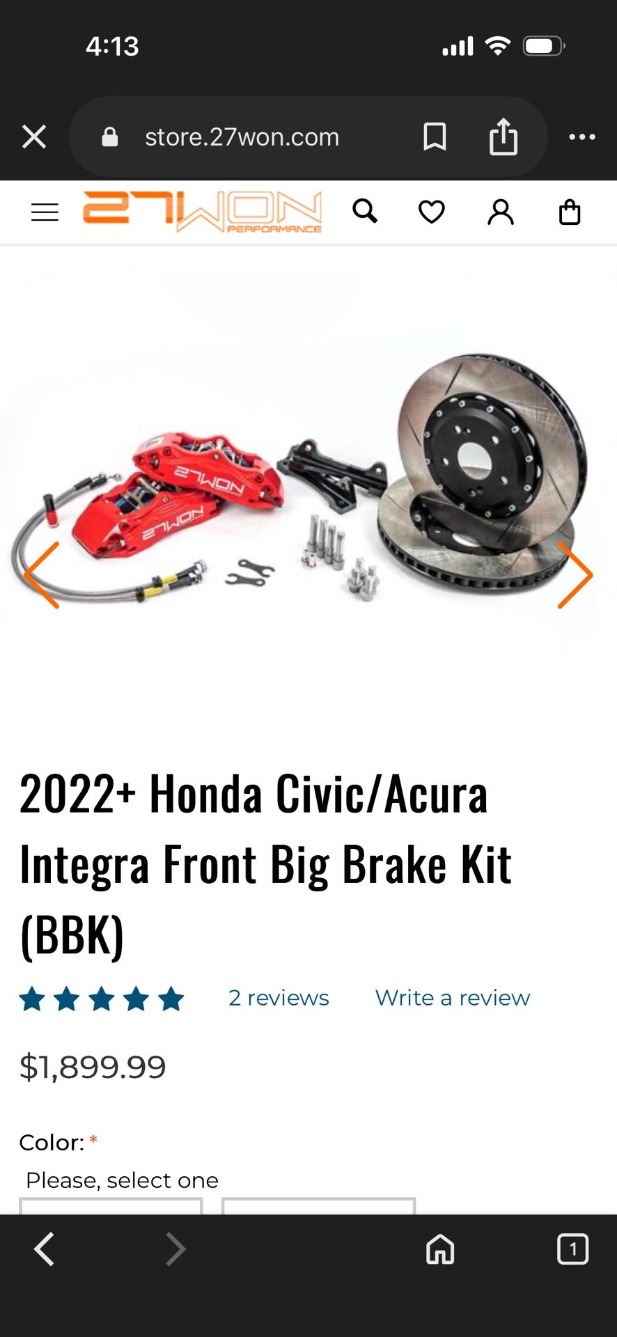 2022 Honda Civic/Acura Integra Car Parts