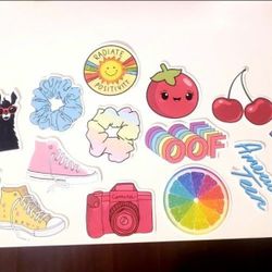 Vinyl stickers lot