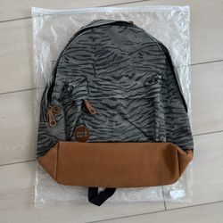 Mi-pac Backpack Black And Gray, Height :17”
