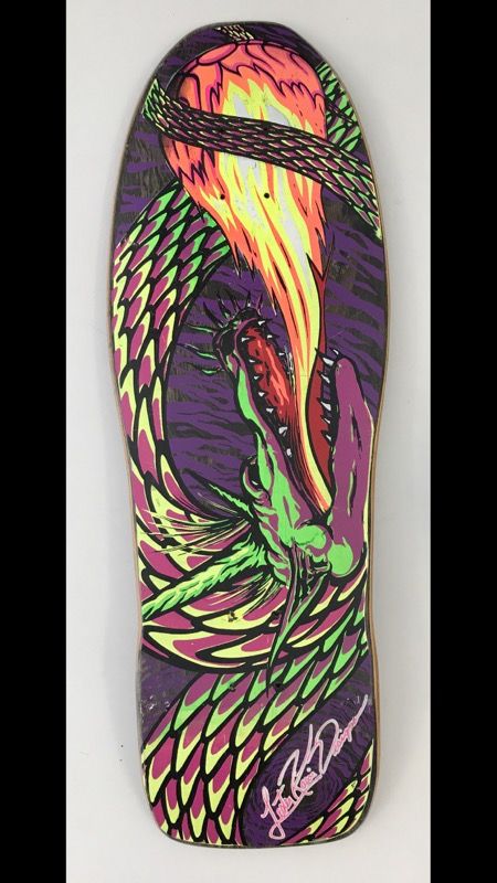 Vintage NOS Lester Kasai Skateboard Deck (NEW!)