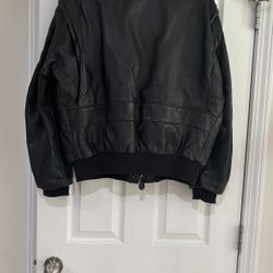 Leather Bomber/Flight Jacket
