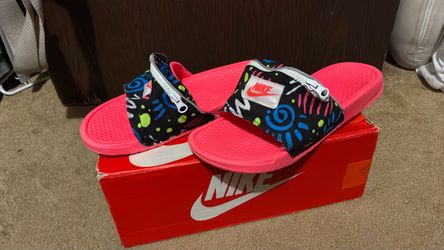 nike benassi slides 80S fanny pack